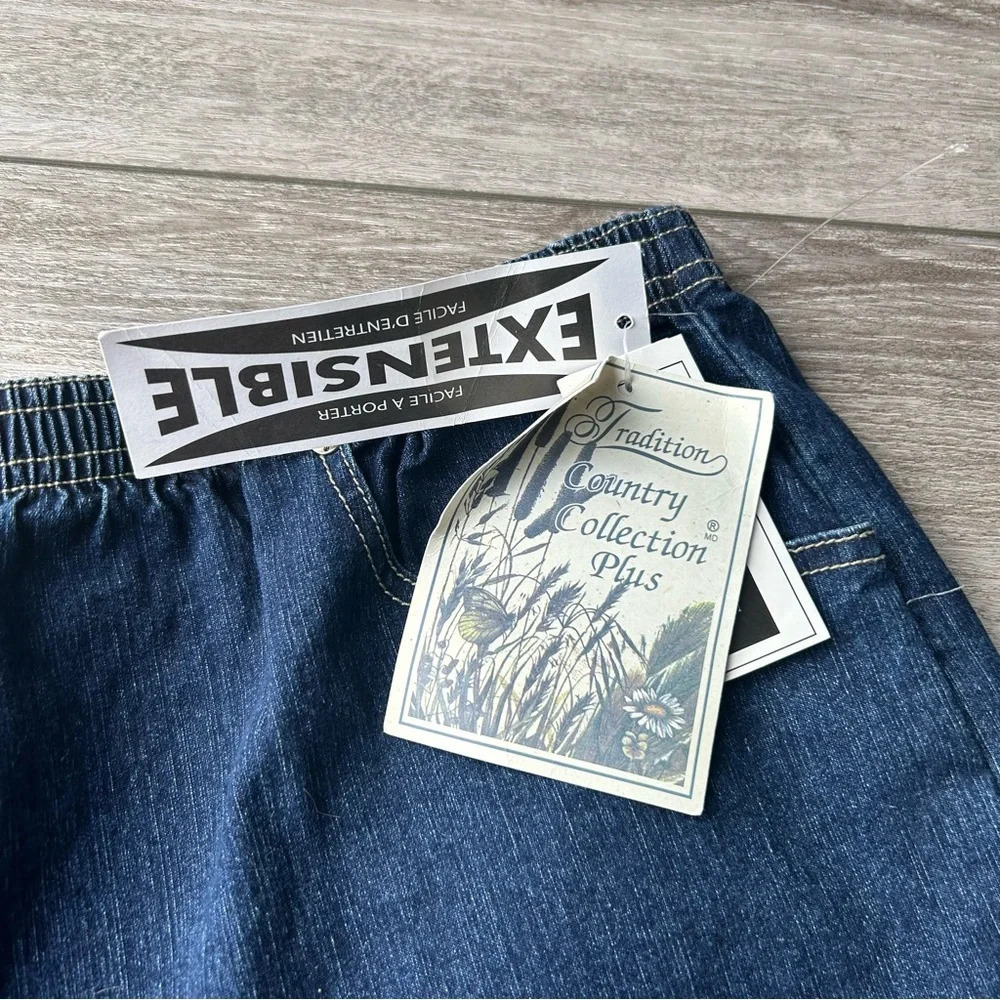 NWT Vintage Tradition Country Collection High Waist Stretch Jeans - Picture 3 of 10